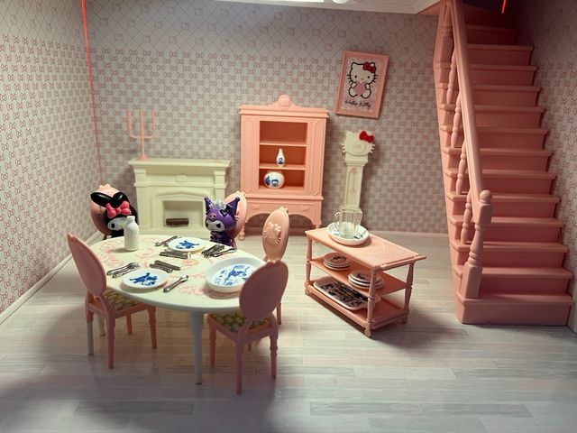 Casa Hello Kitty - Muñecas