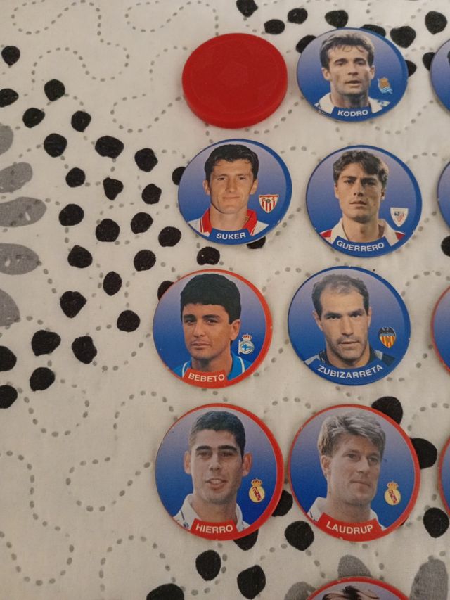 Tazos de fútbol Sport