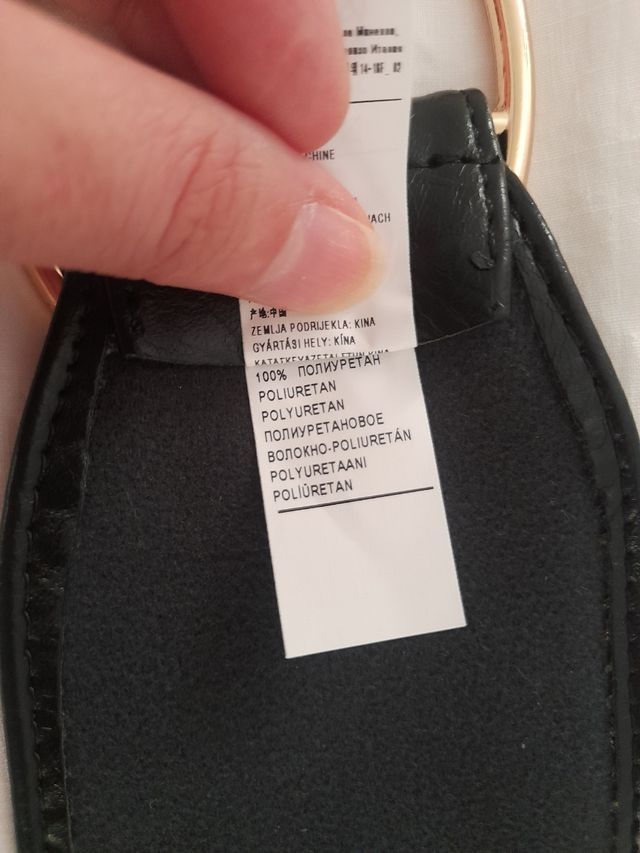 Cinturón Sisley negro