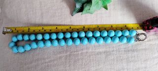 COLLAR TURQUESA Y PLATA