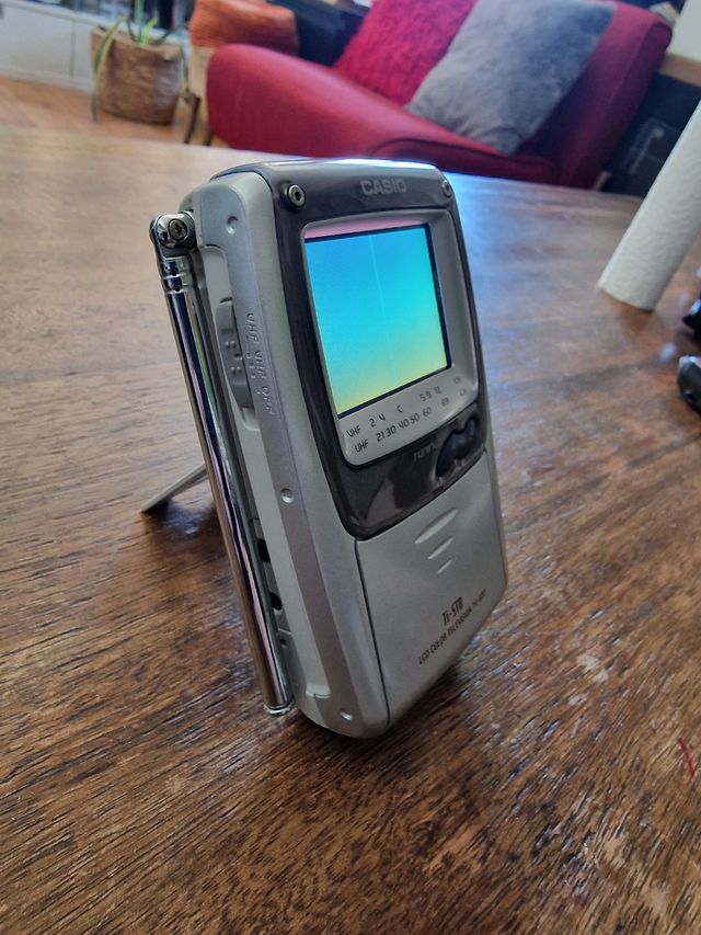 TV Portátil Casio - Mini TV Analógica