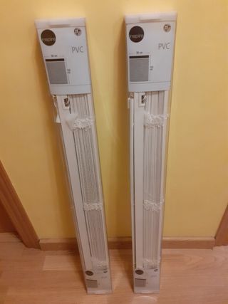 Due tende veneziane in PVC