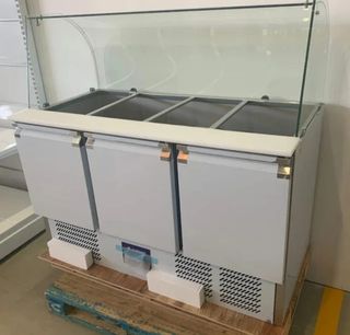 MESA REFRIGERADA 4 CUBETAS NUEVAS 