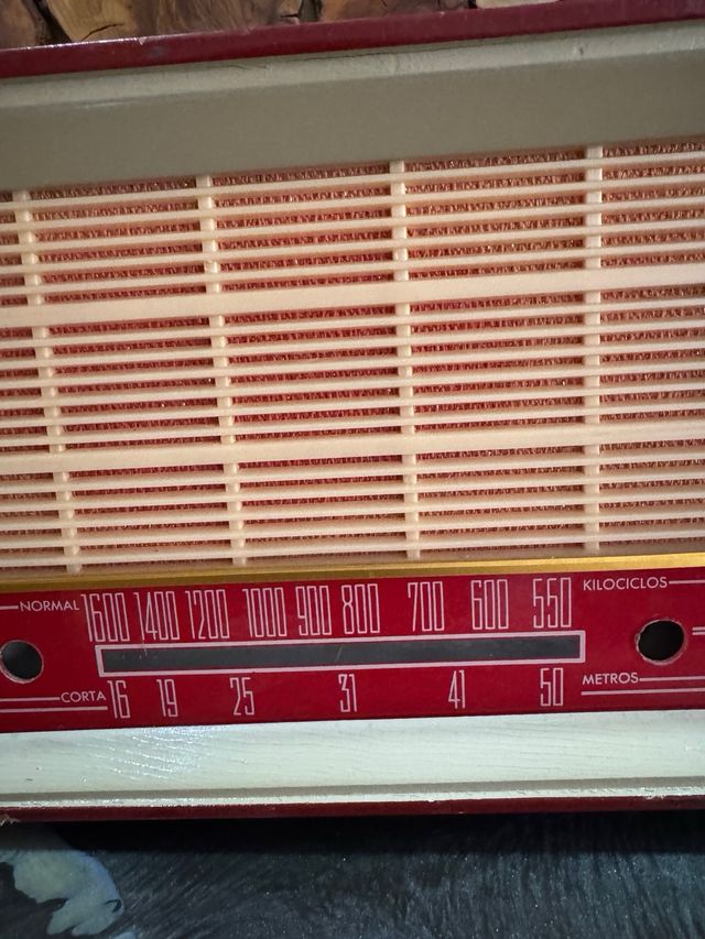 Radio antigua - años 50