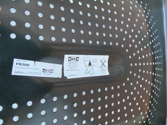 Silla plegable Ikea Frode