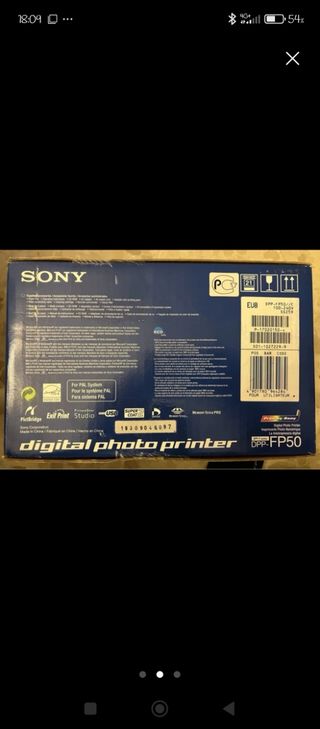 Sony DPP-FP50 Impresora Fotos Digital