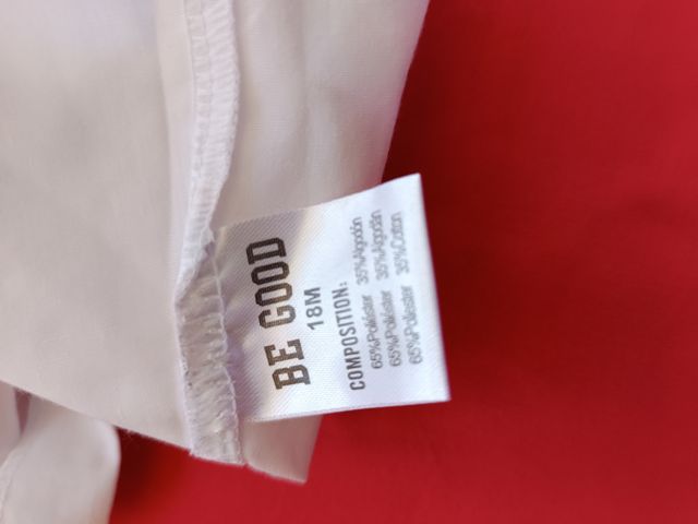 Conjunto bebé 18 meses rojo