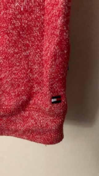 Jersey Tommy Hilfiger L - Rojo y Azul