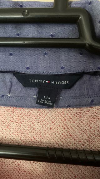 Jersey Tommy Hilfiger L - Rojo y Azul