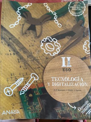 Tecnología y Digitalización. Nivel II.