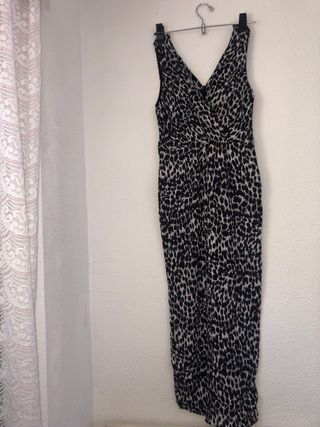 Mono largo MNG estampado leopardo
