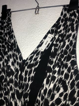 Mono largo MNG estampado leopardo