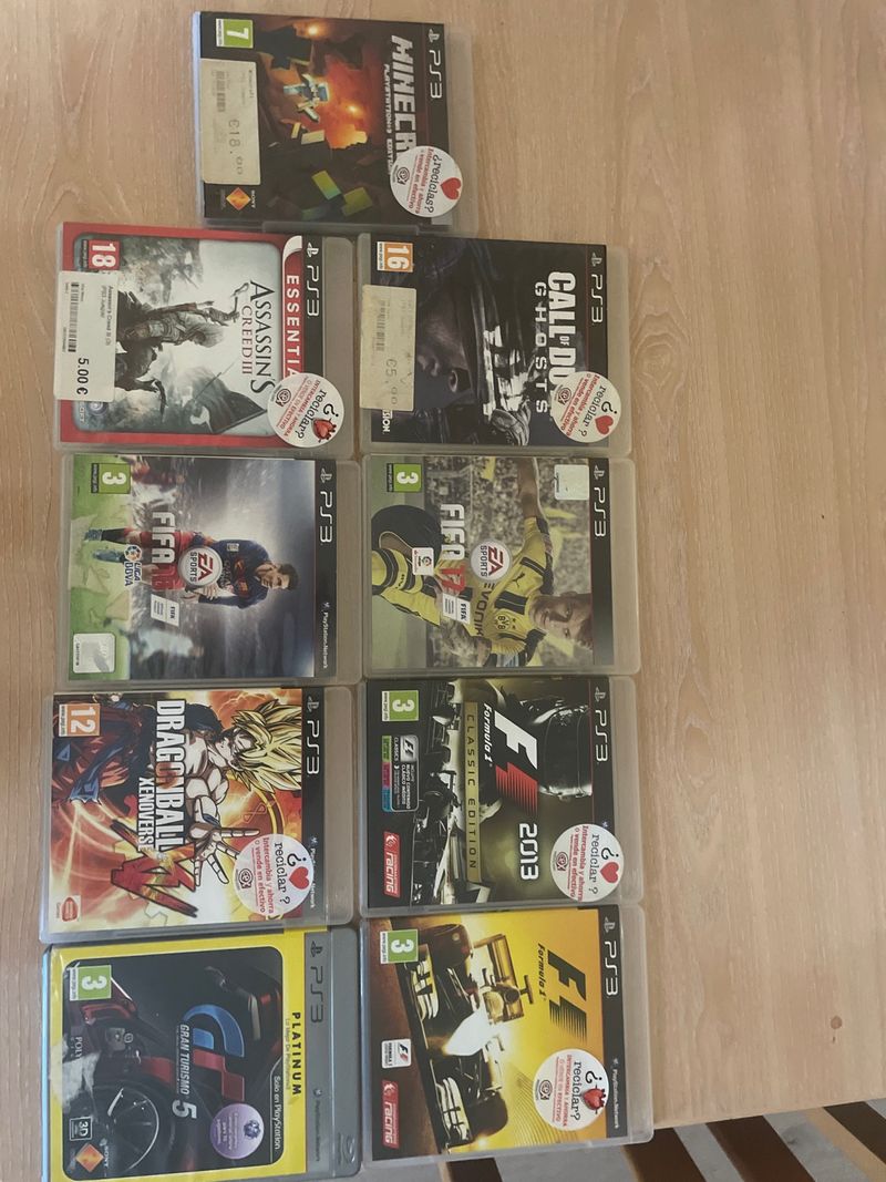 Imagen de 9 Juegos PS3 Variados