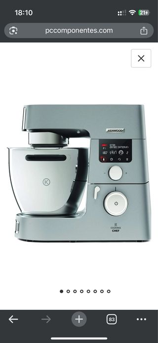 Kenwood Cooking Chef 1500w - PROFESIONAL NUEVO