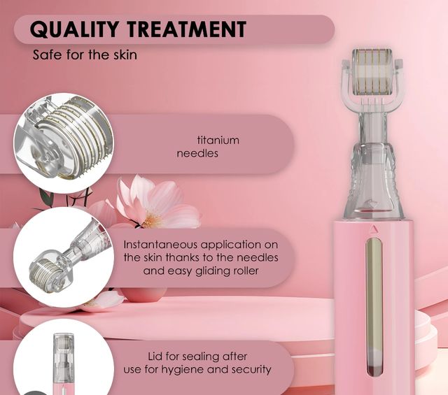 Roller agujas para labios, cara etc