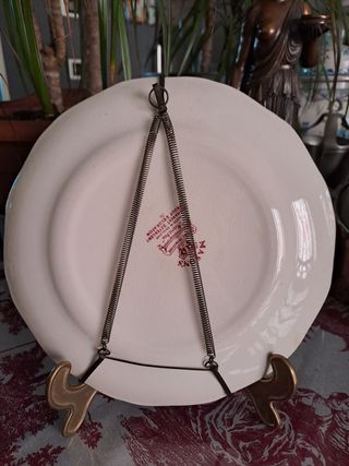 Piatto vintage Mason's Manchu anni '50