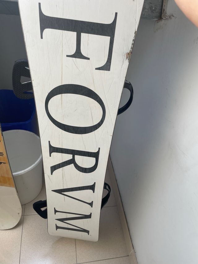 Tablas Snow usadas Forum & Salomon