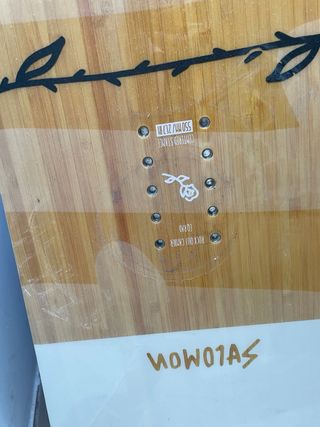 Tablas Snow usadas Forum & Salomon