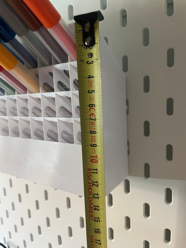 Porta rotuladores Skadis IKEA