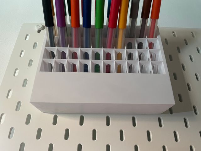 Porta rotuladores Skadis IKEA