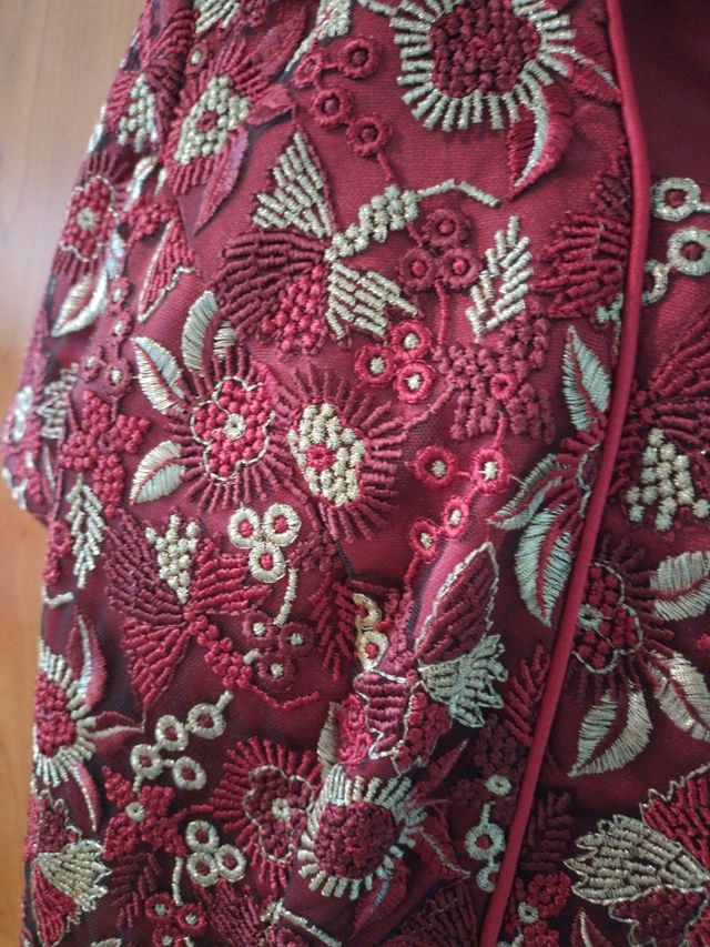 Conjunto madrina boda - Rojo - Talla 46