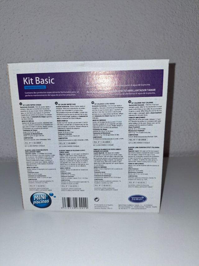 Tratamiento piscinas mini