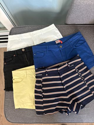 Shorts ONLY  otra marcas- 5 pantalones cortos