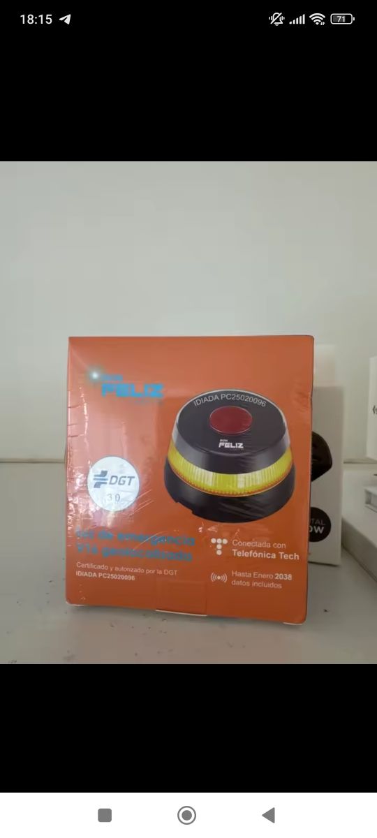 Baliza V16 homologada 3.0 - IDIADA PC25020096