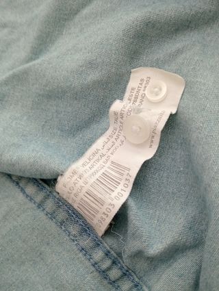 Camicia Jeans Blu