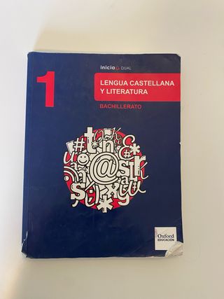 Libro bachillerato 1Lengua Castellana y Literatura