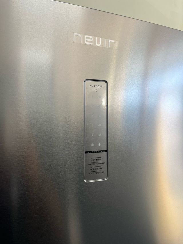 Nevera Congelador Inox nevir 185/60