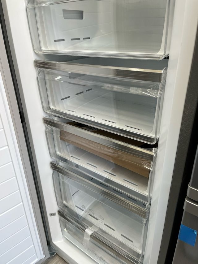Nevera Congelador Inox nevir 185/60