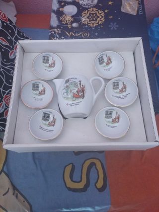 Juego café/té porcelana Galicia