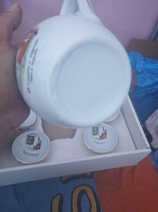Juego café/té porcelana Galicia
