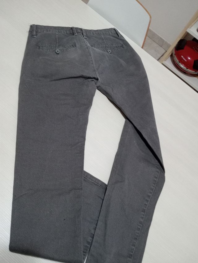 Pantaloni Uomo Grigio
