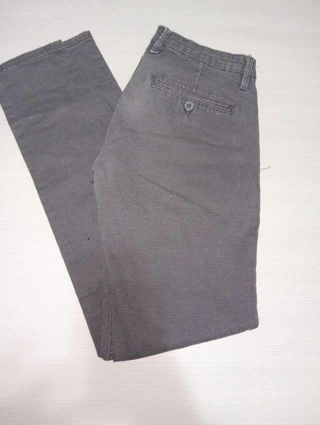 Pantaloni Uomo Grigio