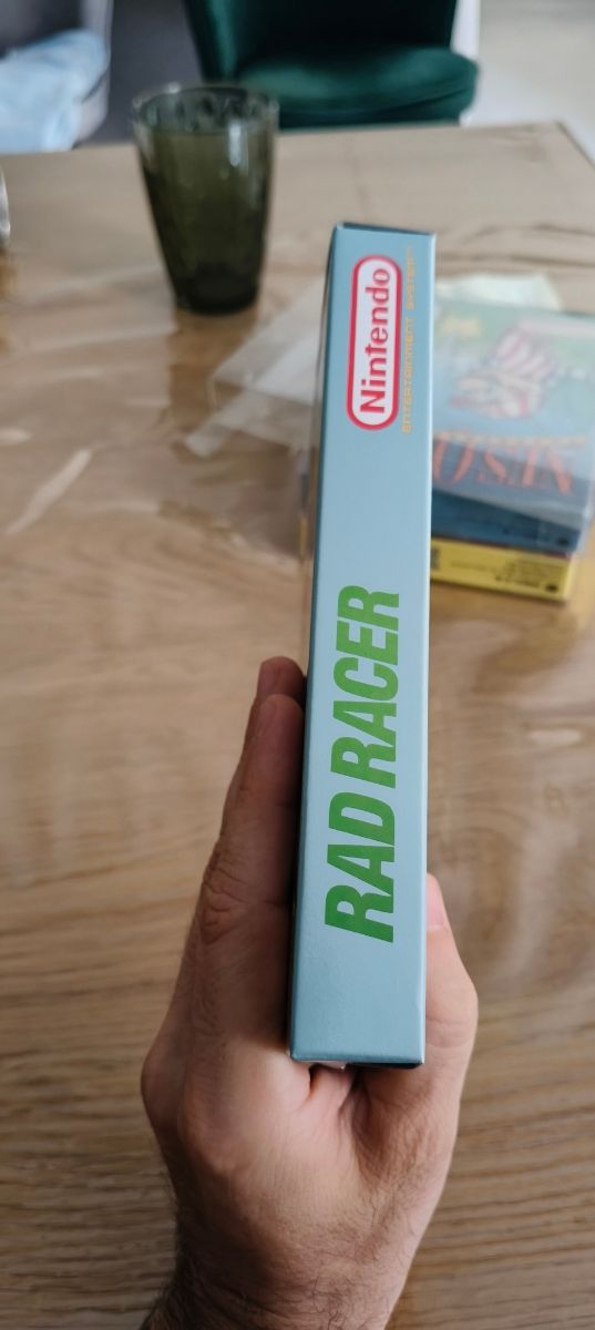 NES Rad Racer Sport Series | Cib nuevo