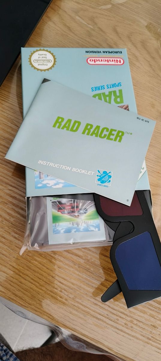 NES Rad Racer Sport Series | Cib nuevo