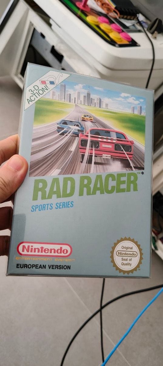 NES Rad Racer Sport Series | Cib nuevo