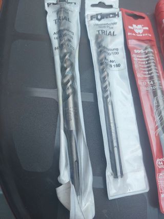 Brocas varias: 32 uds