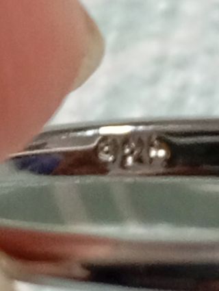Anillo solitario plata