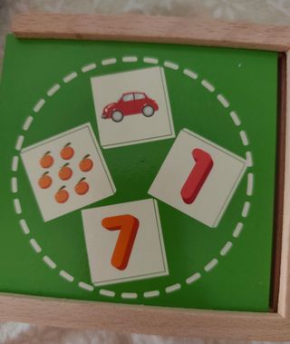 Juego Memoria Madera Nuevo