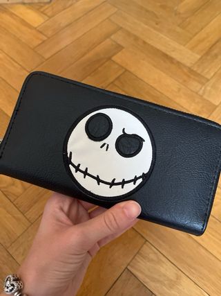 Billetera Jack Skellington - Negra