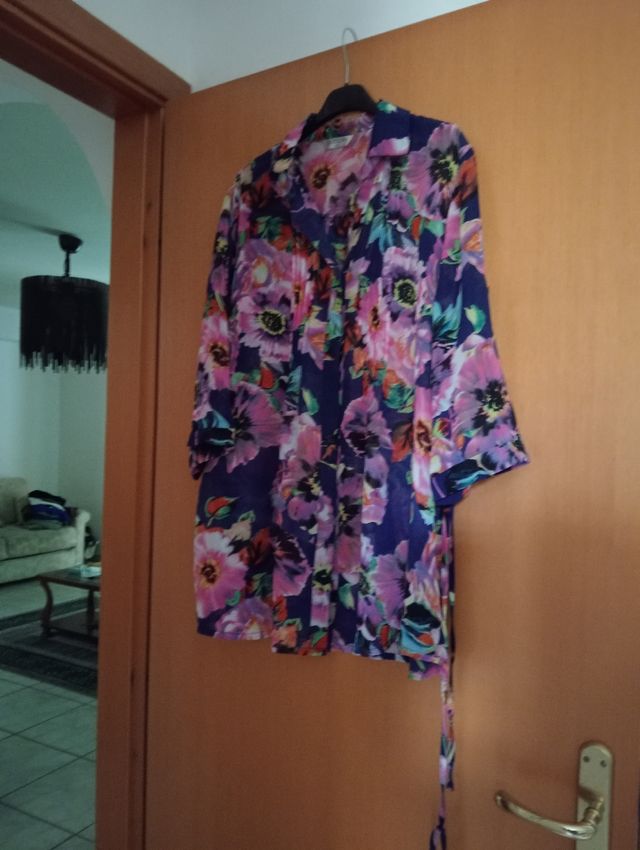 Camicia ZOTENO fiori multicolor