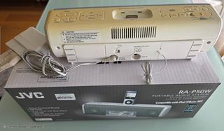 Radio-Despertacor JVC PA-PB50W+Dock IPhone-Ipo