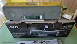 Radio-Despertacor JVC PA-PB50W+Dock IPhone-Ipo