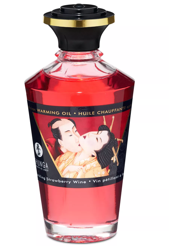 Aceite Shunga Afrodisíaco Vino de Fresa