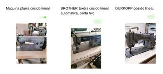 26 Máquinas de coser y corte