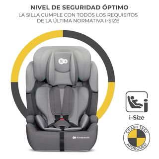 Silla coche Kinderkraft Comfort UP Gris