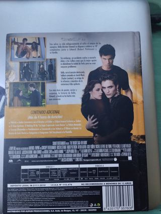 Luna Nueva (Crepúsculo) DVD